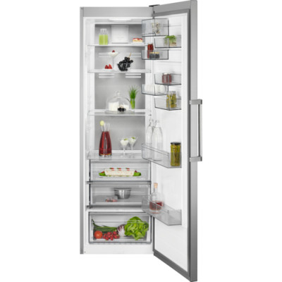 AEG RKB738E5MX frigorifero Libera installazione 380 L A++ Acciaio inossidabile