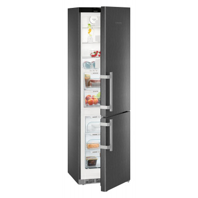 Liebherr CBNbs 4835 001 Comfort BioFresh frigorifero con congelatore Libera installazione Acciaio Inossidabile 343 L A+++