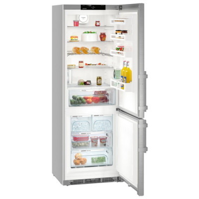 Liebherr CNef 5745 frigorifero con congelatore Libera installazione 411 L D Argento