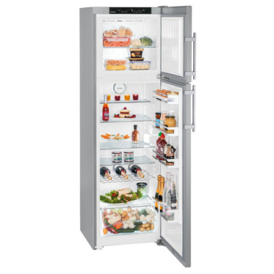 Liebherr CTNesf 3663 frigorifero con congelatore Libera installazione Argento 306 L A++
