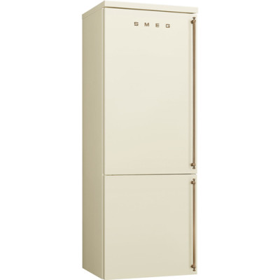 Smeg FA8005LPO5 frigorifero con congelatore Libera installazione 481 L E Crema